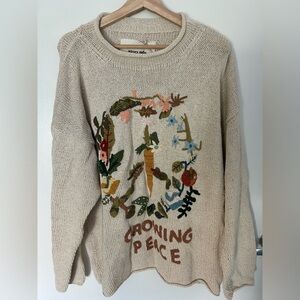 NWT Story mfg “inner peace” twinsun rollneck